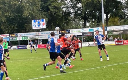 HVCH wint met 2-1 van Kruisland op feestelijke dag