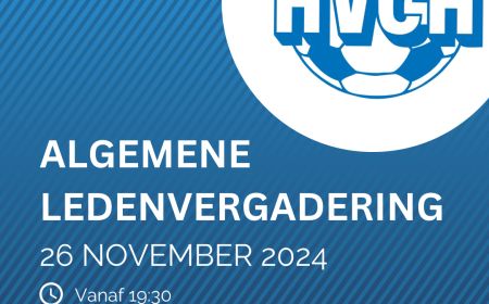 Agenda algemene ledenvergadering