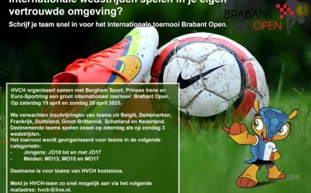 Inschrijving Brabant Open geopend